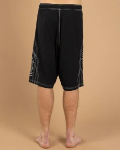 Rusty Tombstone Hybrid Waist Board Shorts Black Best