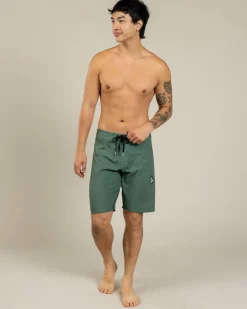 Volcom Too Hectik 2 Board Shorts Cedar Green Outlet