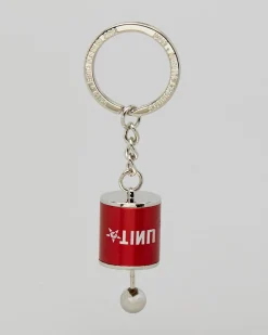 Unit Top Gear Keyring Red New