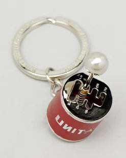 Unit Top Gear Keyring Red New