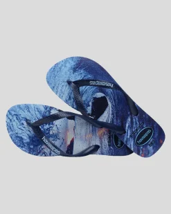 Havaianas Top Hype Thongs Navy/navy/lavander Blue
