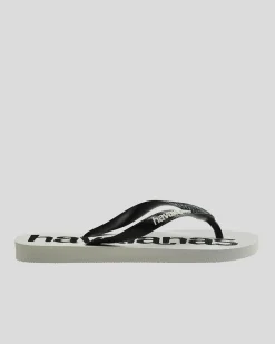 Havaianas Top Logomania 2 Thongs White/black/white Best