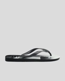 Havaianas Top Surfer Thongs New Graphite/new Graphite Clearance