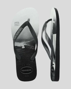 Havaianas Top Surfer Thongs New Graphite/new Graphite Clearance