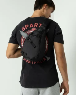 Sparta Tower Sling Bag Black New