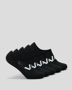 RVCA Transfer III Socks 5 Pack Black Hot