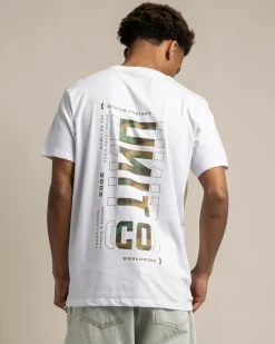 Unit Trap T-Shirt White New