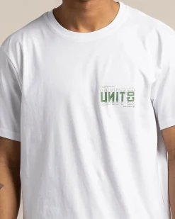 Unit Trap T-Shirt White New