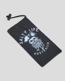 Salty Life Treaty Sunglasses Soft Case Black Hot