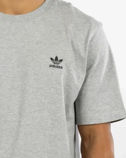 adidas Trefoil Essential T-Shirt Medium Grey Heather Best