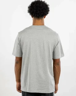 adidas Trefoil Essential T-Shirt Medium Grey Heather Best
