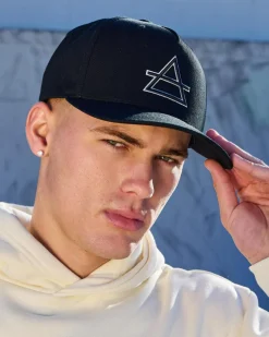 Lucid Trifecta Snapback Cap Black Online