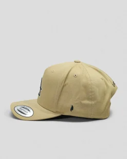 Lucid Trifecta Snapback Cap Khaki Discount