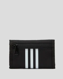 adidas Trifold Wallet Black/white Discount