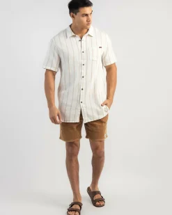 Skylark Trinity Short Sleeve Shirt White/tan Online