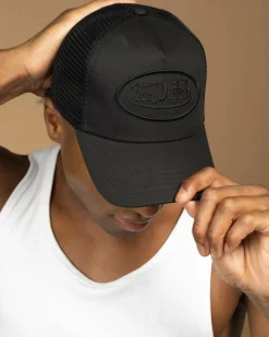 Von Dutch Triple Trucker Cap Black Online
