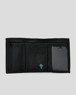Sanction Trippin Trifold Wallet Black Hot