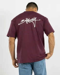 Billabong Trucker OG T-Shirt Plum Hot