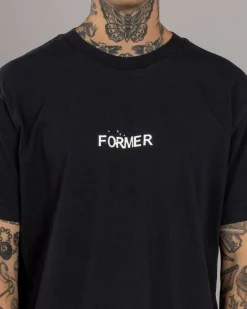 Former Trusted T-Shirt Washed Black Hot