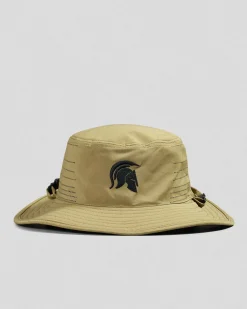 Sparta Ultramodern Wide Brim Hat Black/khaki Best