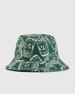 Victor Bravo's Uncan-ny 2.0 Reversible Bucket Hat Green Clearance