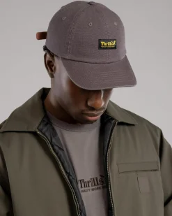 Thrills Union 6 Panel Cap Charcoal Rose Sale