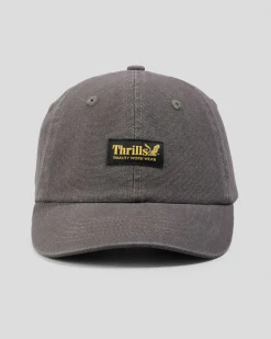Thrills Union 6 Panel Cap Charcoal Rose Sale