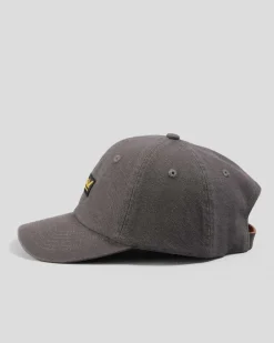 Thrills Union 6 Panel Cap Charcoal Rose Sale