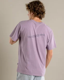 Rhythm Universal Sound T-Shirt Plum Discount