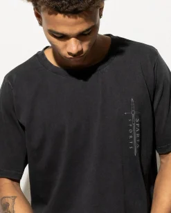 Sparta Unveil T-Shirt Black Acid