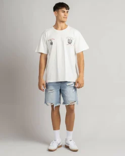 Lucid Urban Rodeo T-Shirt Cream Discount