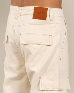 Nomadic Paradise Utility Cargo Pants Off White Sale