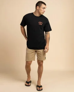 Rip Curl Utopia Desto T-Shirt Black Outlet