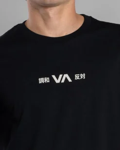 RVCA VA 3 T-Shirt Black Online