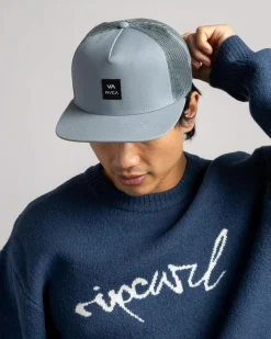 RVCA VA ATW Trucker Cap Lead Best