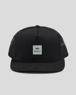 RVCA VA ATW Trucker Cap Black Clearance