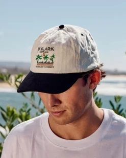 Skylark Vacation Dad Cap Off White/charcoal New