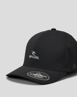 Rip Curl Vaporcool Delta Flexfit Cap Black Outlet
