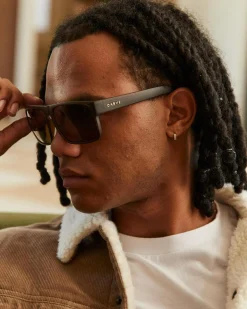 Carve Vendetta Polarised Sunglasses Striped Translucent Outlet