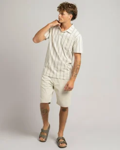 Skylark Verta Polo Shirt Oatmeal/green Online