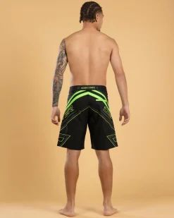 Dexter Vertex Board Shorts Black/green Best