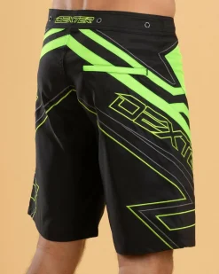 Dexter Vertex Board Shorts Black/green Best