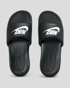 Nike Victori One Slides Black/white-black