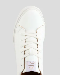 Lucid Victory Shoe White/brown Clearance