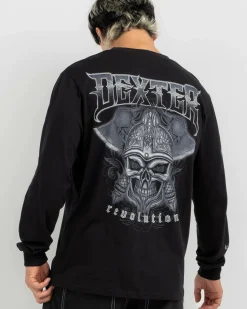 Dexter Vikings Long Sleeve T-Shirts Black Sale