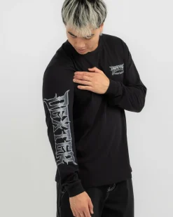 Dexter Vikings Long Sleeve T-Shirts Black Sale
