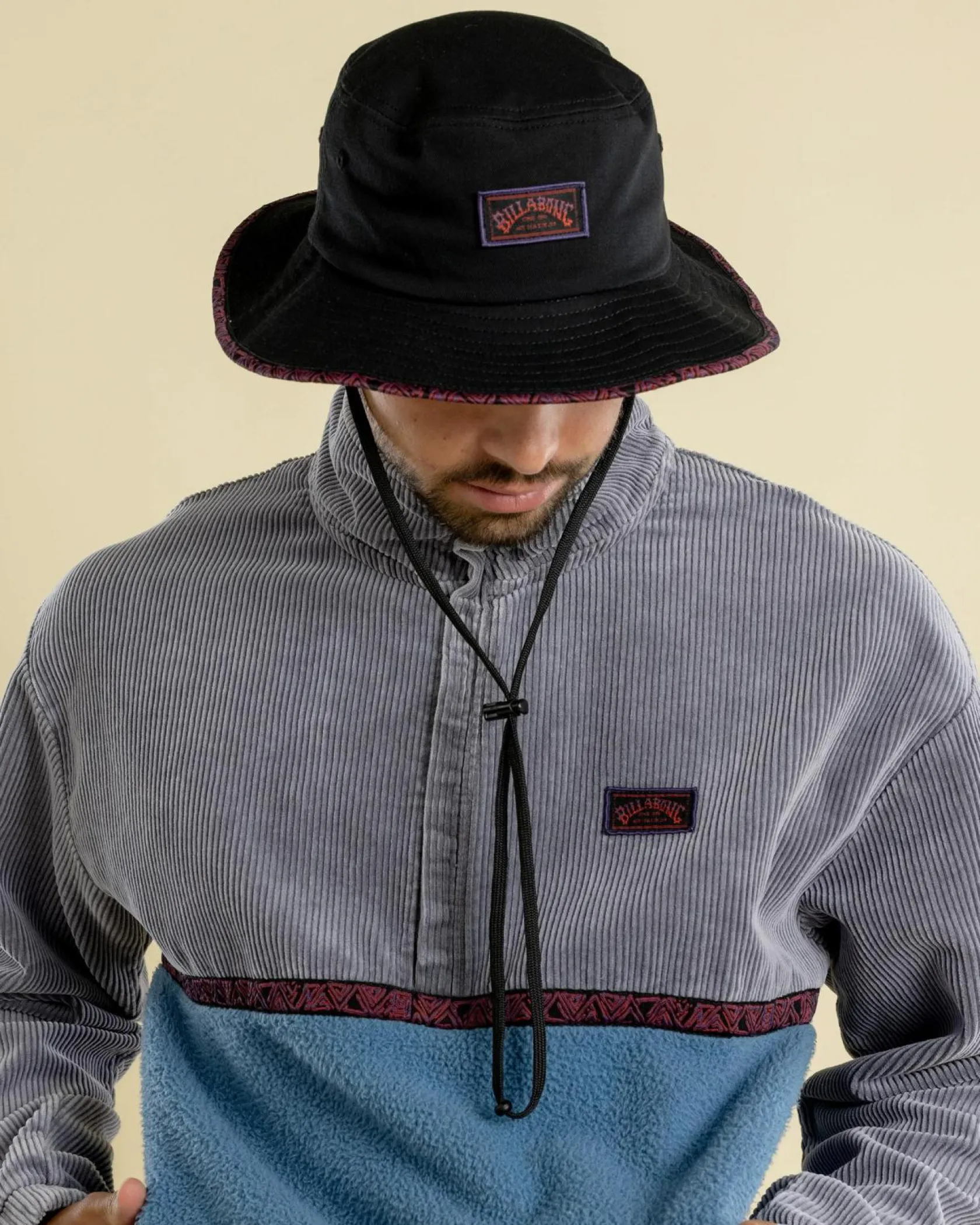 Billabong Vintage Arch Boonie Hat Black Sale