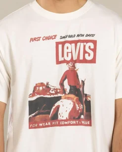 Levi's Vintage Graphic T-Shirt First Choice 1 Egret Best