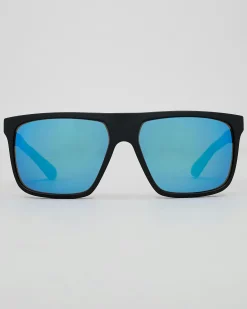 Dragon Alliance Vinyl LL Sunglasses Matte Black/ll Blue Ion Sale