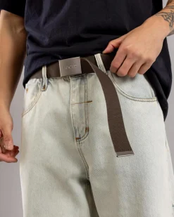 Lucid Viper Web Belt Chocolate Hot